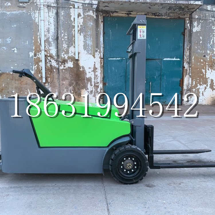 荔浦市小型电动叉车1吨2吨步行站驾式电瓶堆高充电装卸车液压升降车铲车
